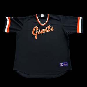 Vintage San Francisco Giants Majestic Cooperstown Collection Pullover Jersey